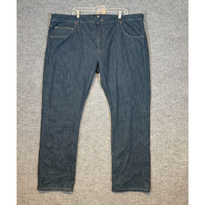 Todd‎ Shelton Jeans Mens 46x33 Blue Denim Straight Leg Made in USA